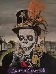 Loa Voodoo Barone Samedi Barone Samedi, Loa Voodoo custode dei cimiteri