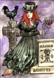 Loa Voodoo Maman Brigitte Maman Brigitte, Loa Voodoo della morte e degli inferi